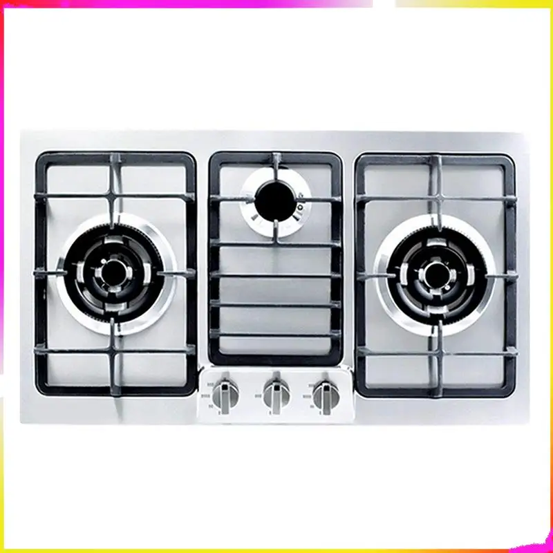 Poignée de cuisinière M04K, bouton de commande en alliage de zinc de 6 mm, interrupteur de four, bouton de commande universel pour cuisinière à gaz argenté, adapté au four à gaz