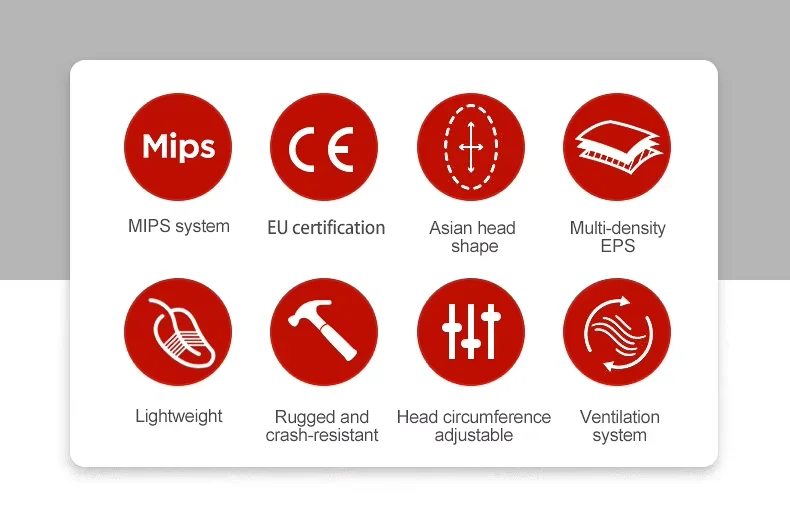MOON Fahrradhelm Geruchshemmend Schweißfrei Atmungsaktiv mit Mips-Schutz CPSC SG-Zertifiziert Individuelles Co-Branding – Detail 2