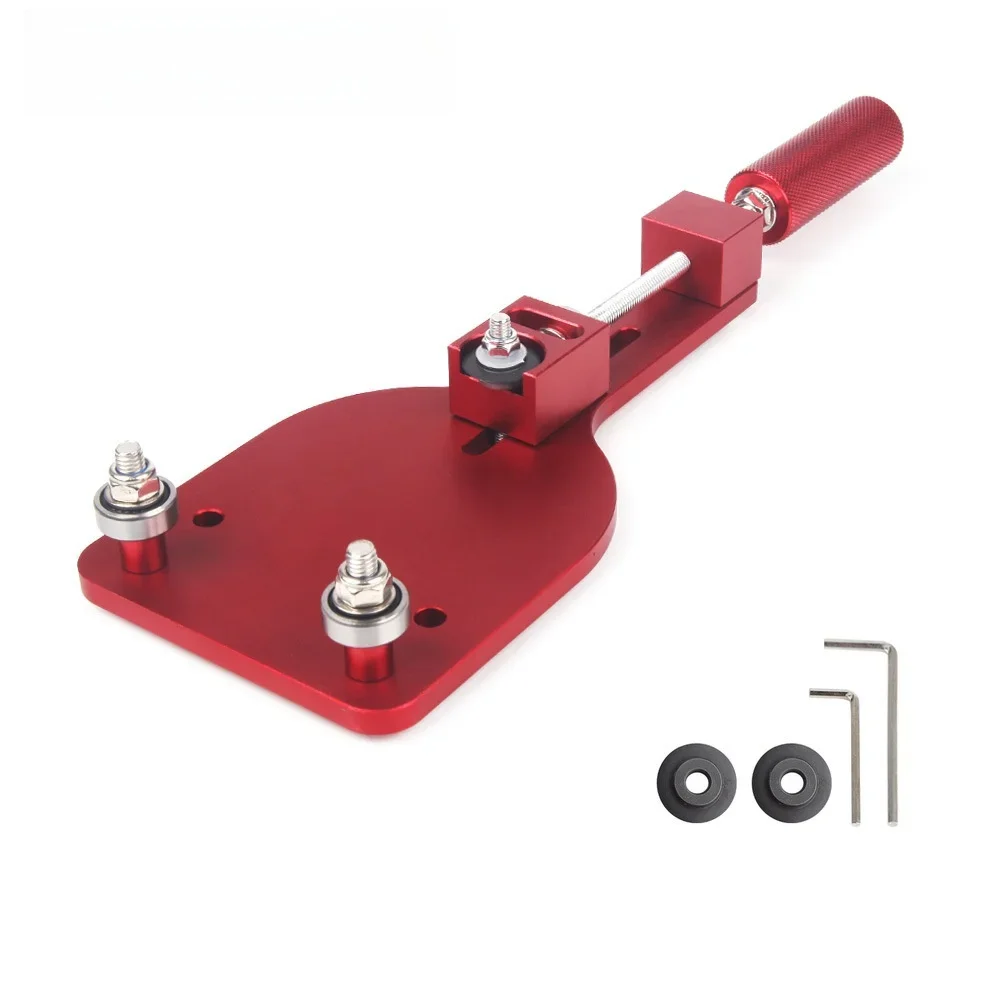 PinXin استبدال 77750 أداة قطع فلتر الزيت القابلة للتعديل قطع السيارات اكسسوارات السيارات تناسب المدى 2-3/8 "-5" الألومنيوم الأحمر الأسود #3