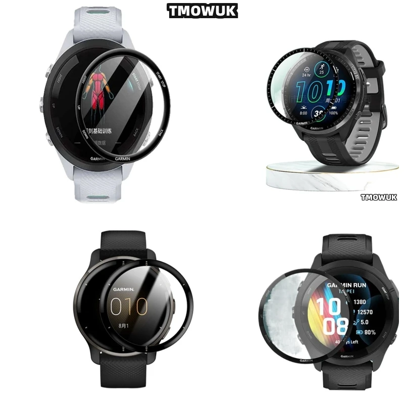 

For Garmin Forerunner 158 165 245 255 255s 265 265s Easy Install Anti-Glare Shield.