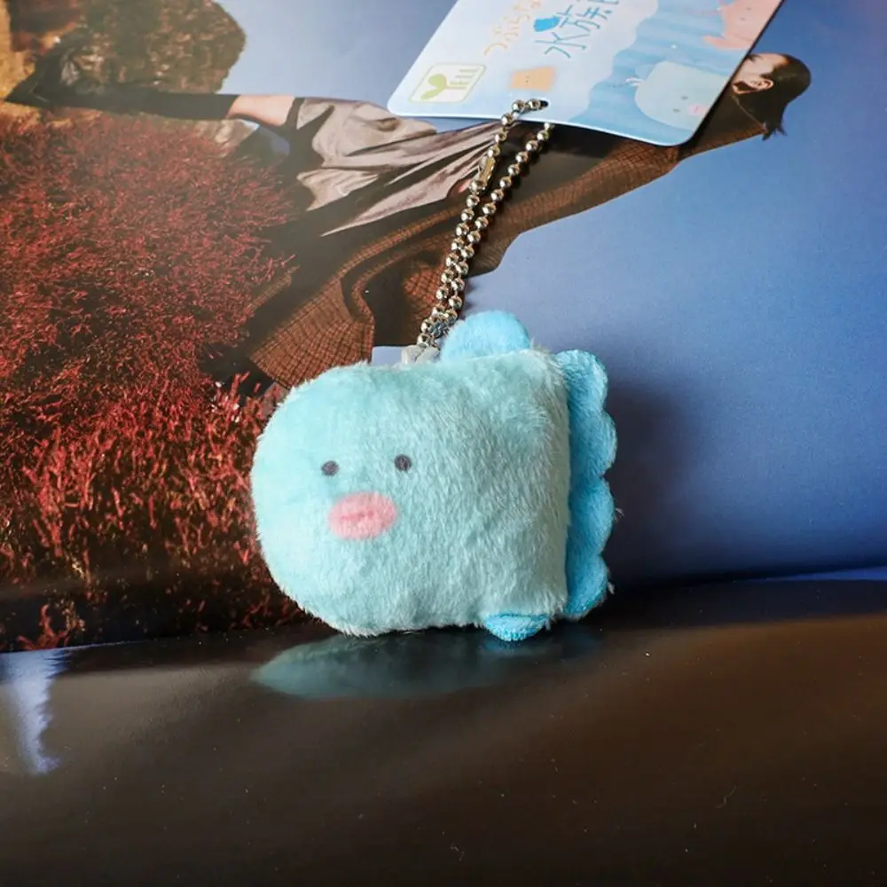 Porte-clés en peluche pour Aquarium, pendentif requin, pingouin, poisson, jouets, sac à dos, décor de Couple, à la mode
