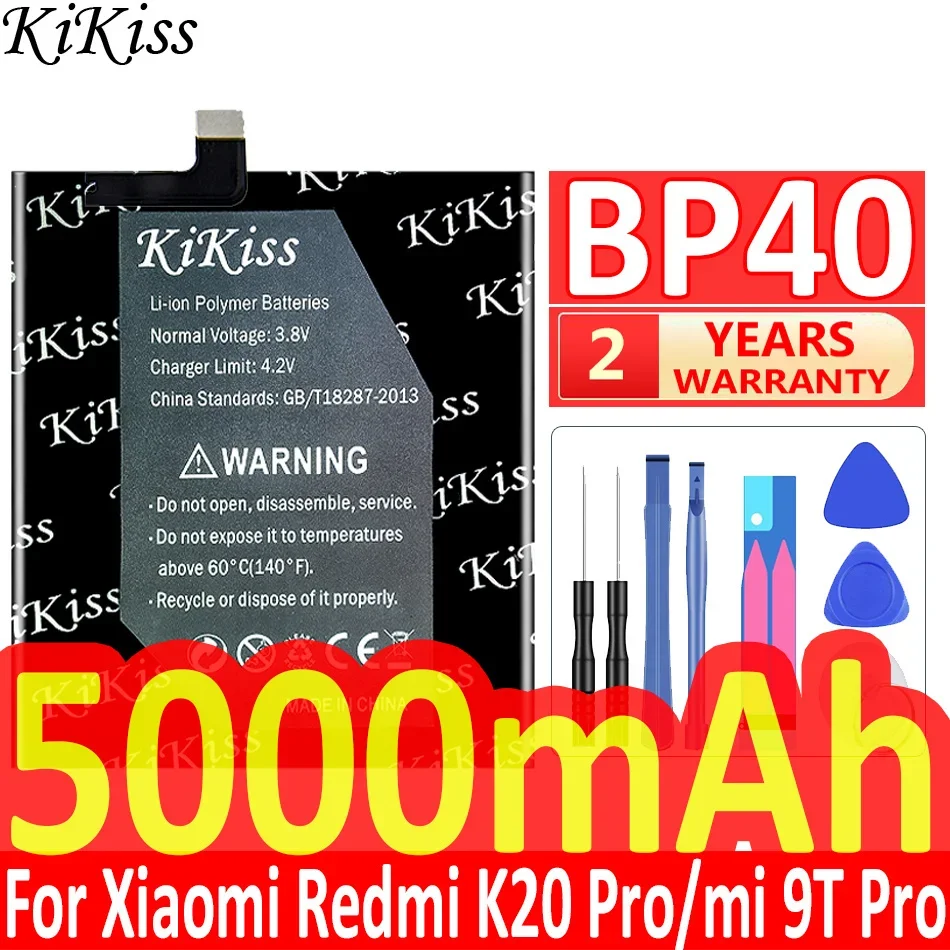 KiKiss Battery For Xiaomi Xiao mi Redmi K20 Pro/K20Pro/K20/Mi 9T Pro/9TPro/9T/mi9T Batterij + Track NO