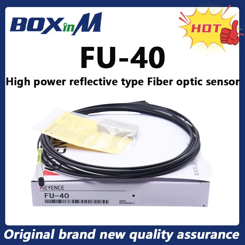 

FU-40 High power reflective fiber optic sensor