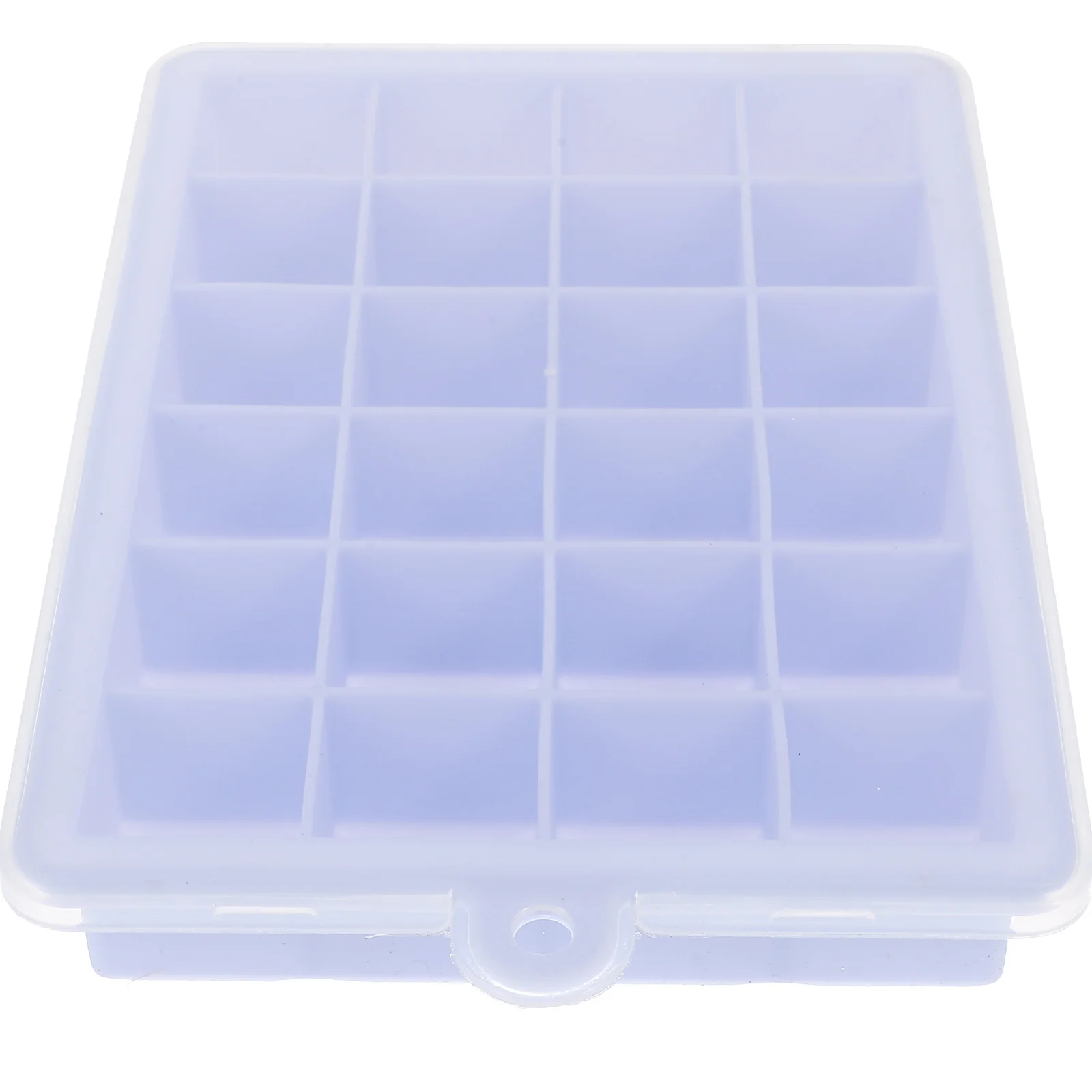 

Silicone Ice Cube Tray 24-Grids Flexible Easy Demould for Home Coffee Shop Restaurant Silicone Ice Cube Tray Summer Supply