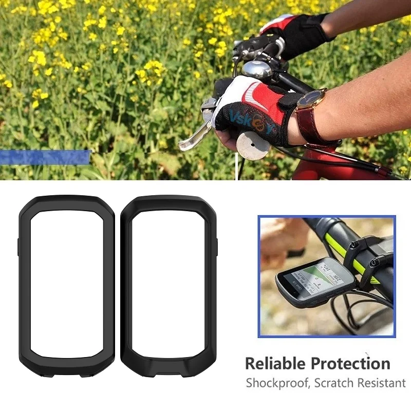 10PCS Protective Case for Garmin Edge 1050 Bicycle Cycling GPS Protection Frame Anti-Collision Anti-Slip Silicone Cover