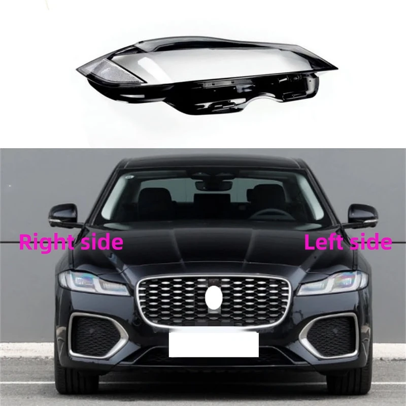 For Jaguar XF 2021 2022 2023 Car Headlight Shell Headlight cover Headlamp Lens Headlight Glass Auto Shell Cover