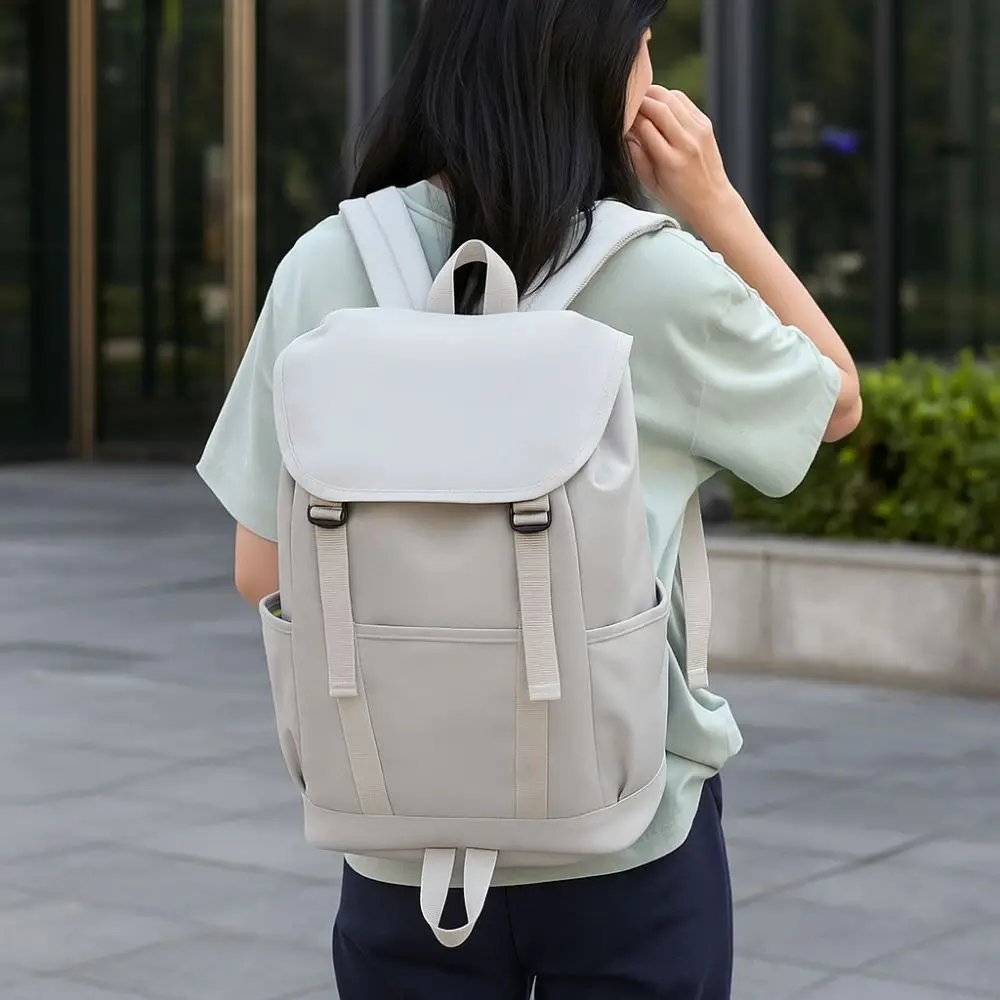 Comfortable Large Capacity Laptop Backpack Lightweight Breathable Travel Backpack Minimalist Waterproof College Bag College Life