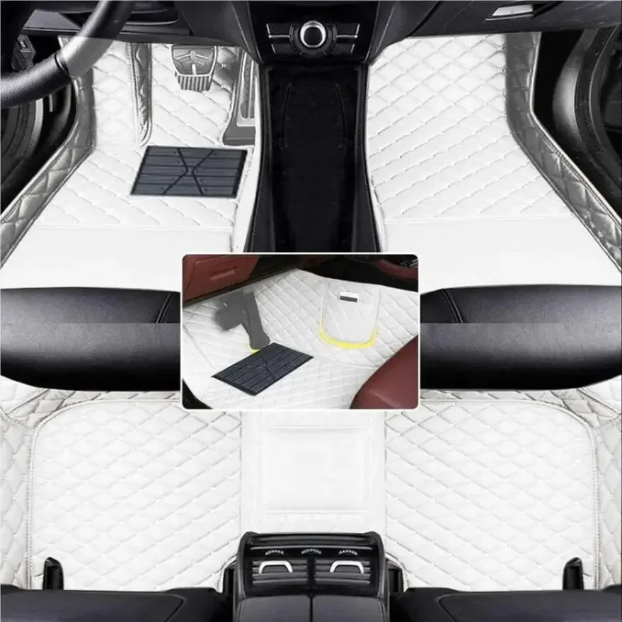 Full Set Customized Artificial Leather Car Floor Mat For Chevrolet Captiva 2008 2009 2010 2011   Floor Mats for Cars