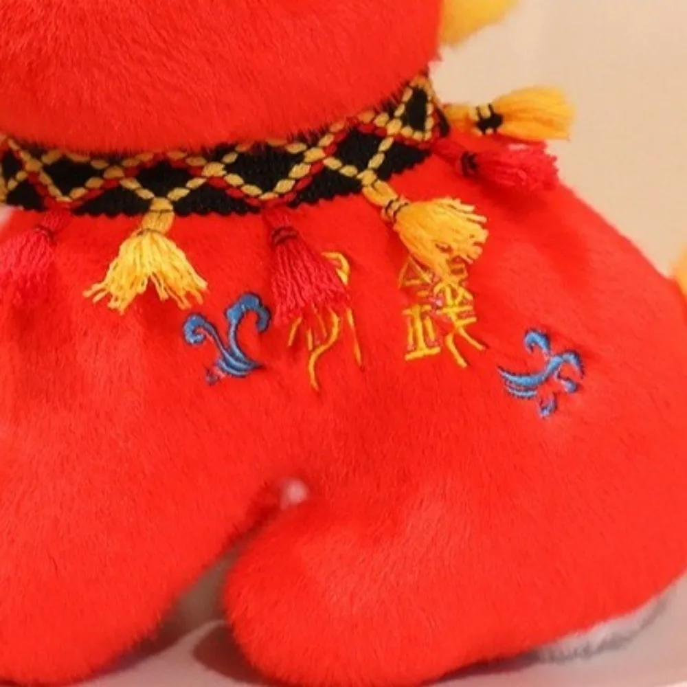 15/20/26cm Zodiac Horse Doll Chinese Style PP Cotton Filling Plush Horse Toys Cute Embroidery Chinese Horse Mascot