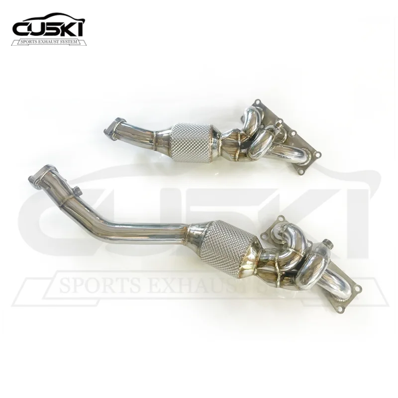 CUSKI Stainless Steel Polished Exhaust Conversion for BMW 523 F10 N52 2.5/3.0 2009-2015 Car Exhaust Manifolds