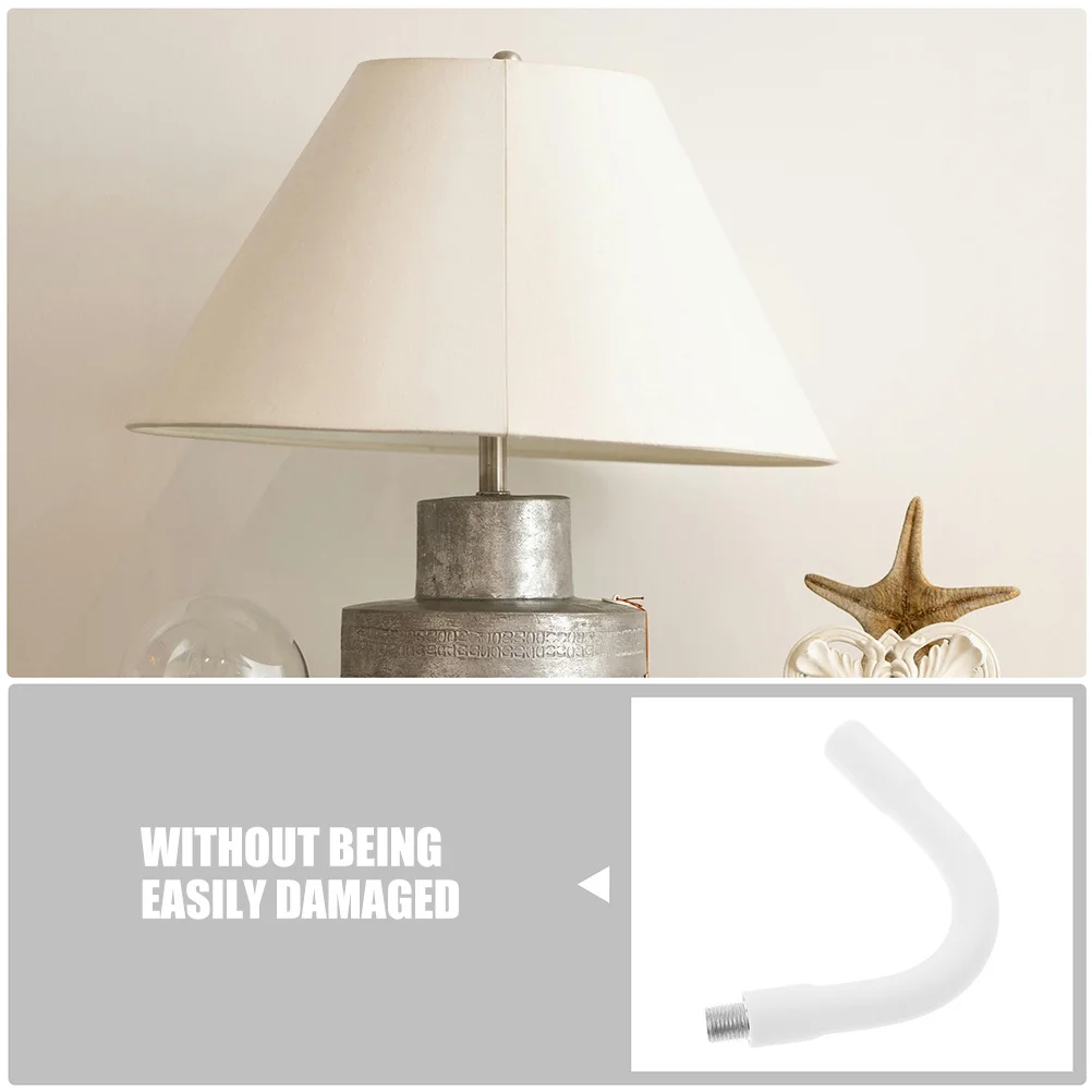 2pcs Flexible Gooseneck Hose Metal Desk Lamp Replacement Parts Adjustable Lighting Fixture For Diy Repair Table Lamps