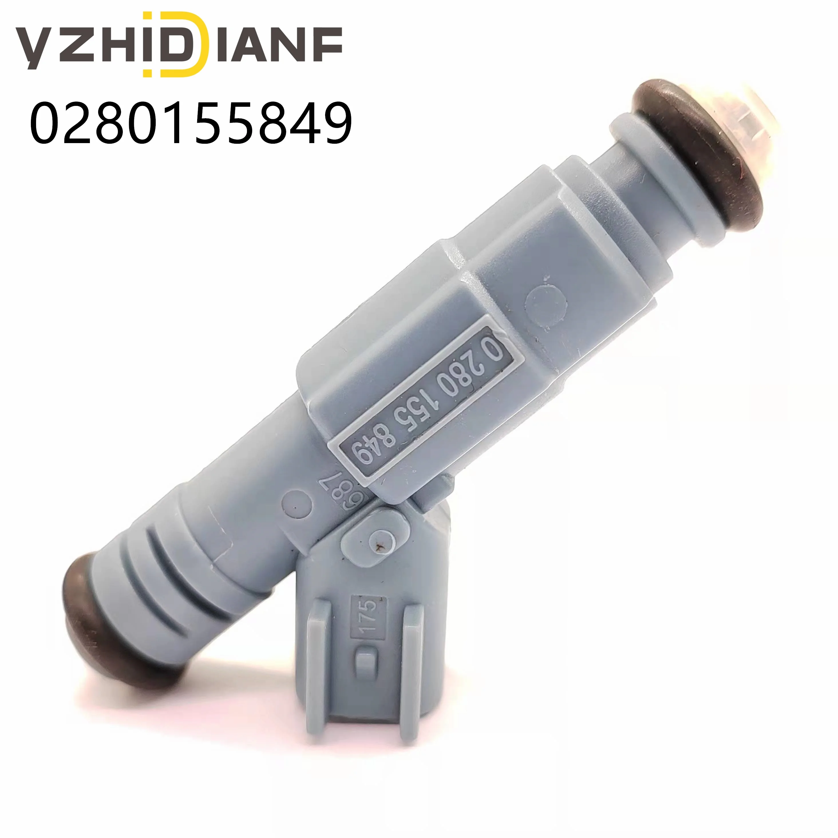 10pcs Fuel Injector Nozzle 0280155849 Xf1e-A5b for Dodge Ram 1500 4.7l 2002-2007