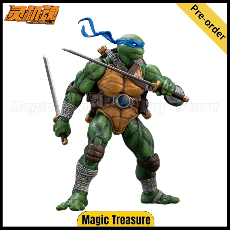 

【Pre-sale】Original Lingjihun TMNT Leonardo Action Figure Model Toy