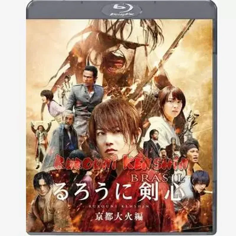 

BD Blu-ray High Definition Japanese Movies Rurouni Kenshin Volumes 1 to 5 Satoshi Works 5 Disc Box