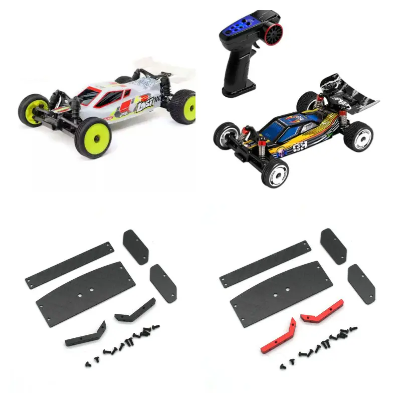 

Wltoys 244016 LOSI 1/24 Micro-B RC Remote Control Car Metal Parts Carbon Fiber Tail Wing