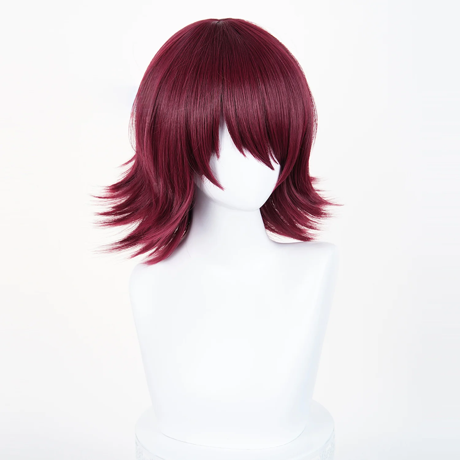 Gioco Arknights Exusiai Parrucca Cosplay Lemuel Fucsia Capelli Cosplay corti capovolti per Comicon Party Donne adulte Uomini