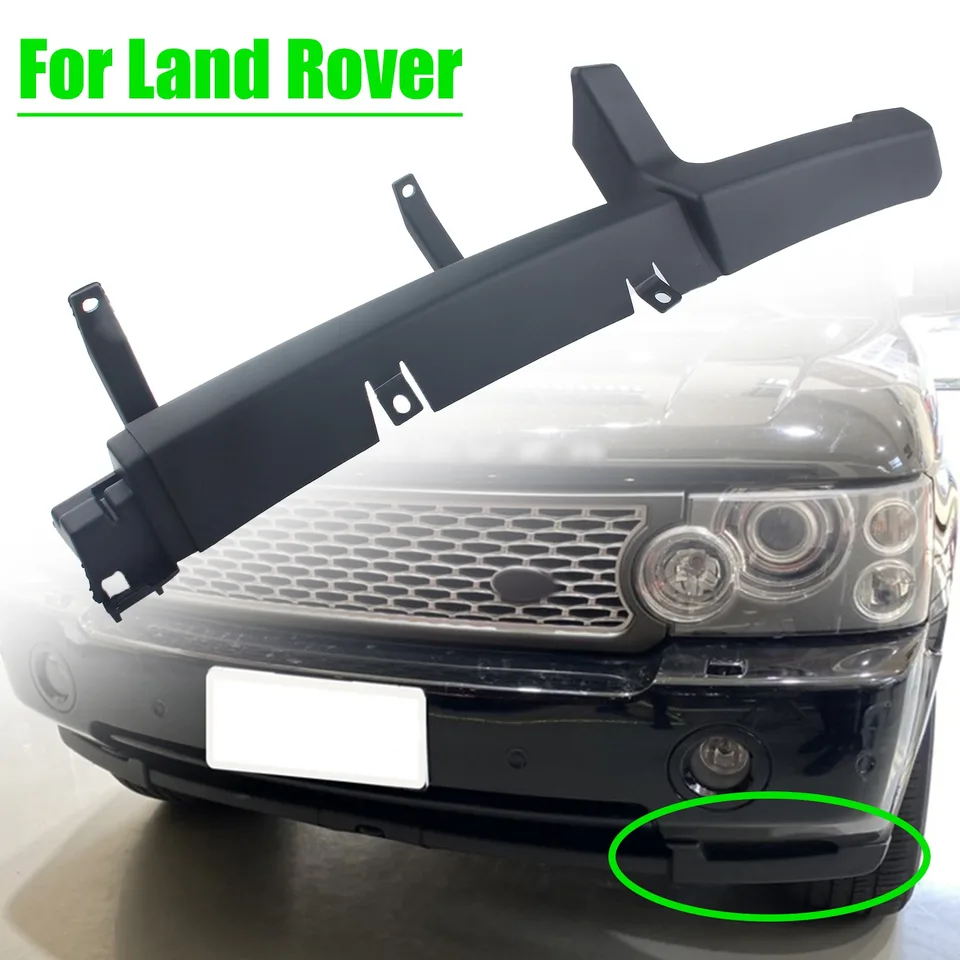 Genuine Land Rover Front Bumper Lower Spoiler Valance – Left Side – Fits Range Rover 2006-2009 – DFB500090