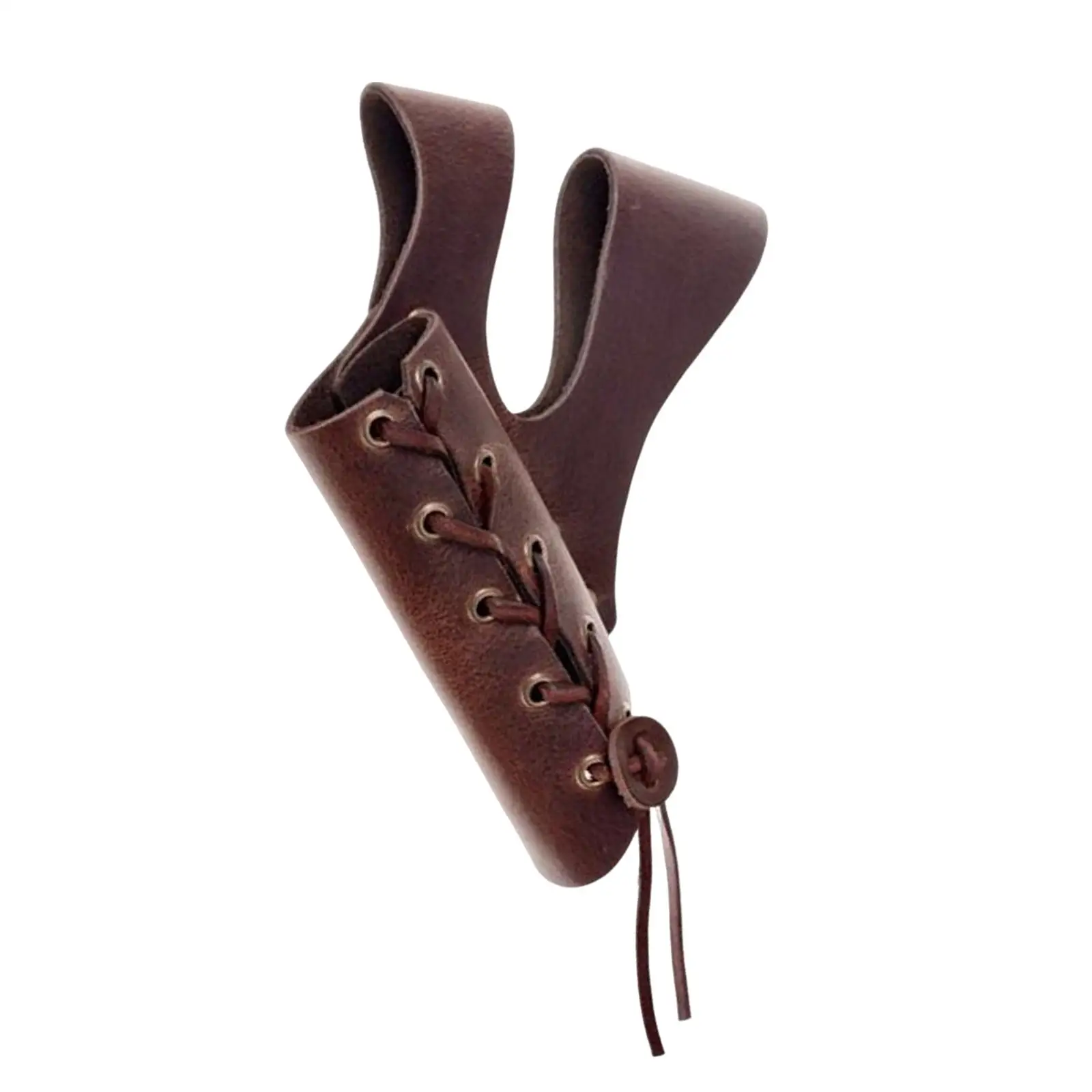 بولي Leather الجلود القرون الوسطى السيف خنجر الضفدع Scabbard حزام شماعات ل فارس زي اكسسوارات موضوع تأثيري الطرف