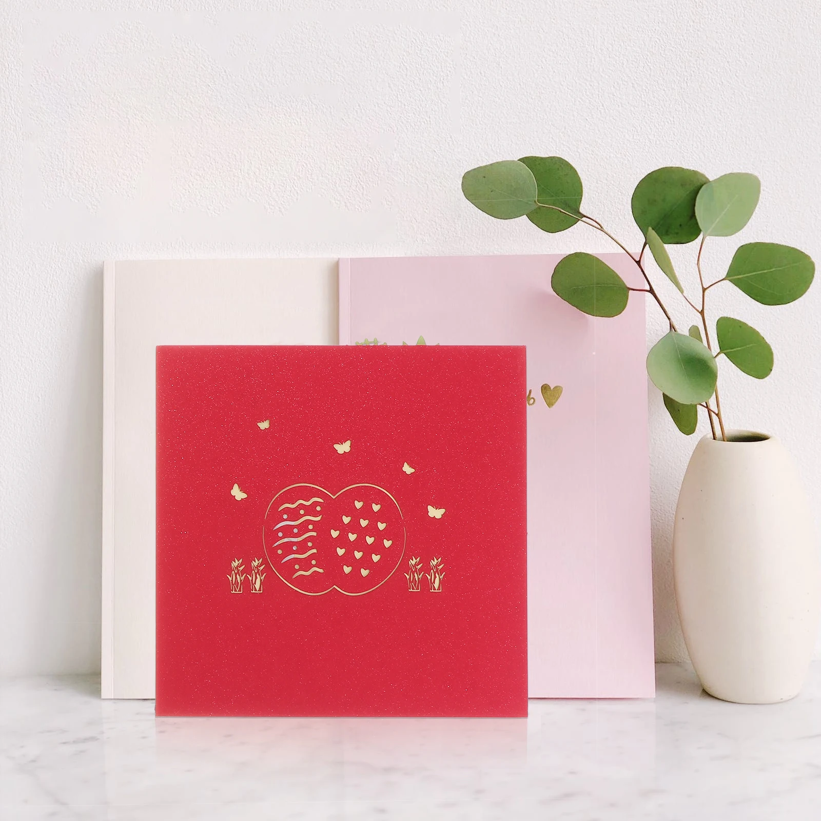 

Pop-up Card Blessing Festival Greeting Cards Christmas Three-dimensional 3D for