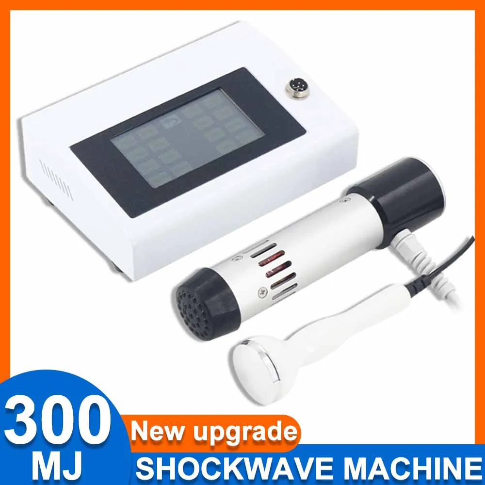 300MJ Shockwave Therapy Machine For Pain Relief Shock Wave Therapy Rehabilitation Ultrasound Physiotherapy Instrument Body Massa