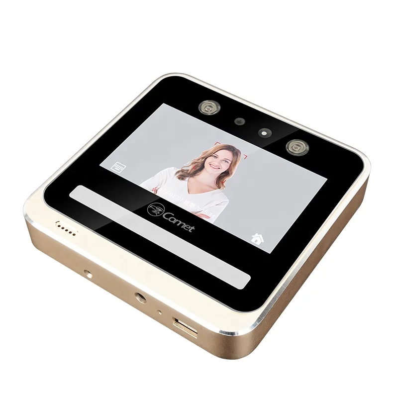 Comet V-03 Time Clock Machine Biometric Face Attendance Sensor With 5 Inch Display And WiFi