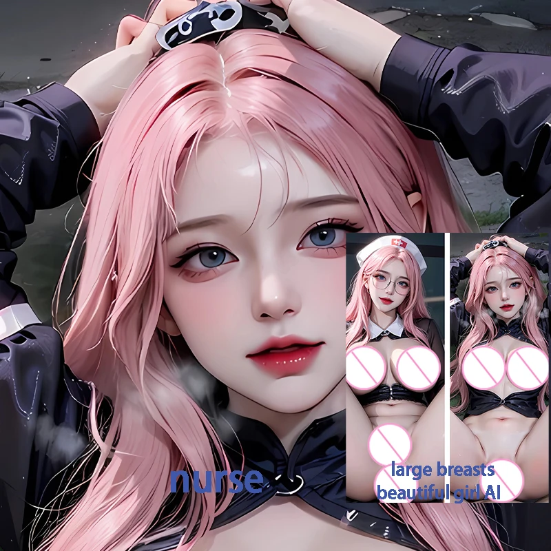 

Dakimakura large breasts nurse beautiful girl AI Double-sided anime life-size hugging pillowcase Adult pillows cover