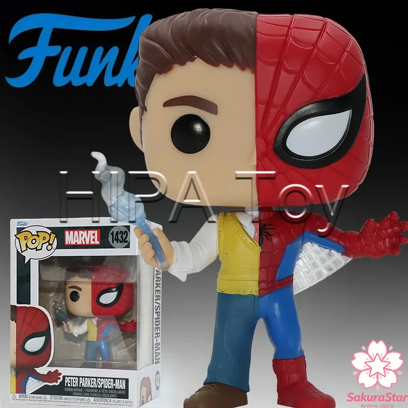 【En stock】Tienda SakuraStar FUNKO POP Iron Man Armadura Anti-Hulk Bruja Escarlata Spider-Man Figura Coleccionable de Anime Adorno Regalo