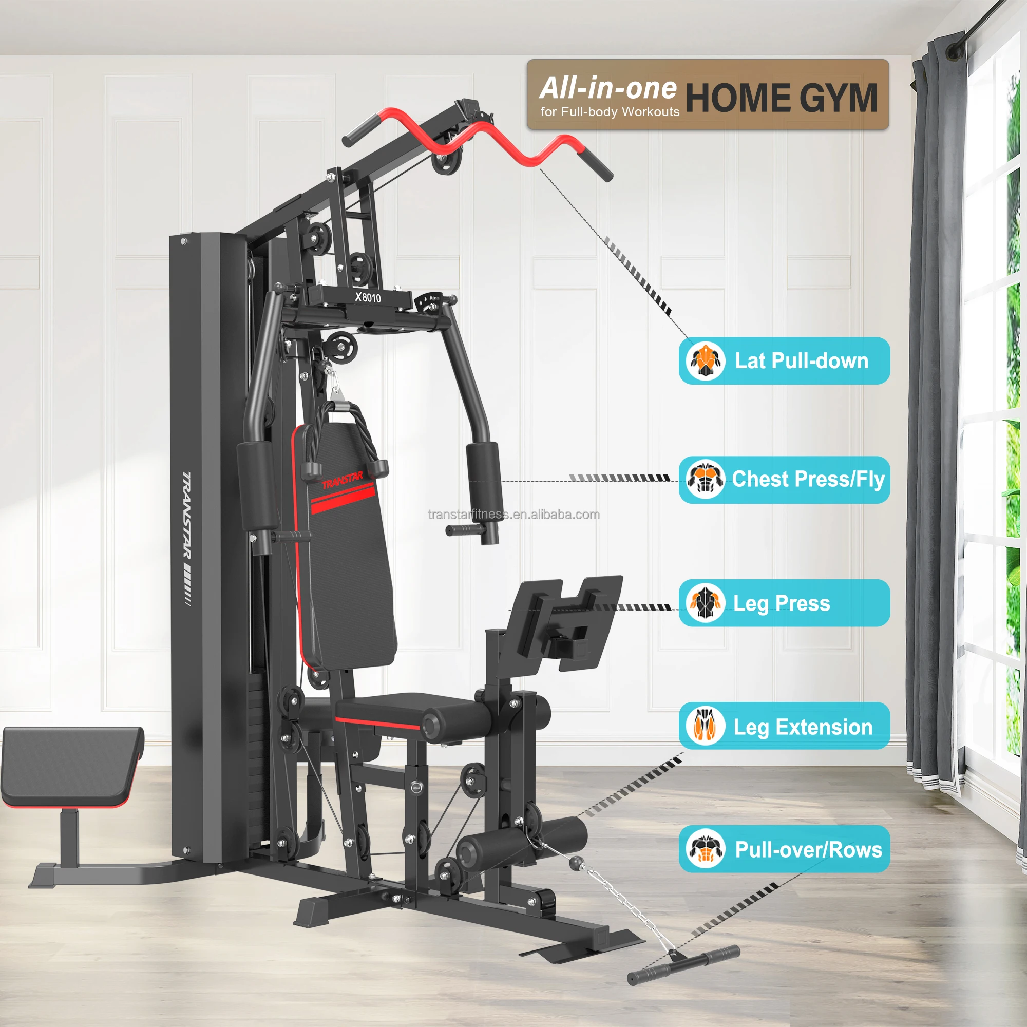 Máquina de Gimnasio Multifunci - Home Gym All In One reseña y precio