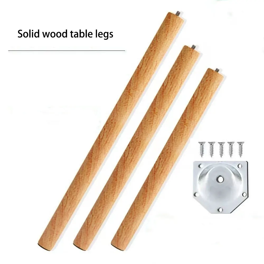 Staffa per gamba da tavolo in legno massello Tavolo in legno per aumentare il tavolo da trucco universale