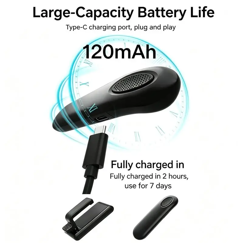 B27B Clip On Bluetooth Page Turner Wireless Remote Controller Auto Pair E Book Reading Artifact For E Reader Phone Tablet