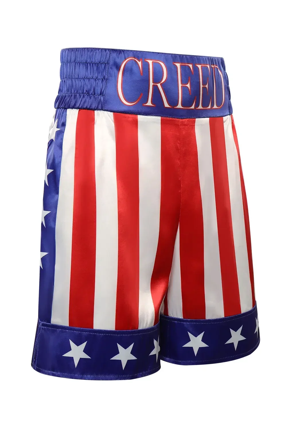 Adonis Creed III Shorts de boxe masculino, Cosplay Fantasia, calção de luta, calça curta esportiva, fantasia de Halloween, filme