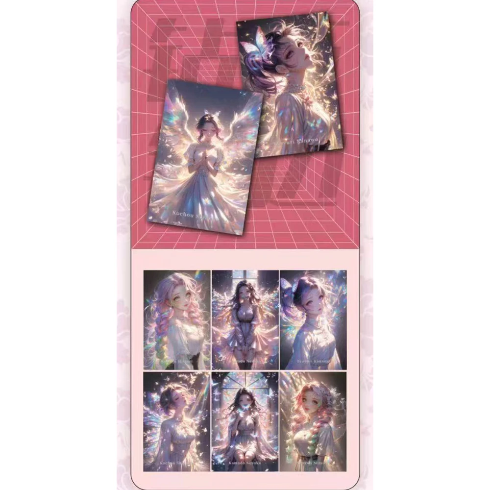 2025 Newest Case Wholesale Demon Slayer Card Hangka series Anime Mitsuri Tanjiro CCG TCG Hobbies Gift card