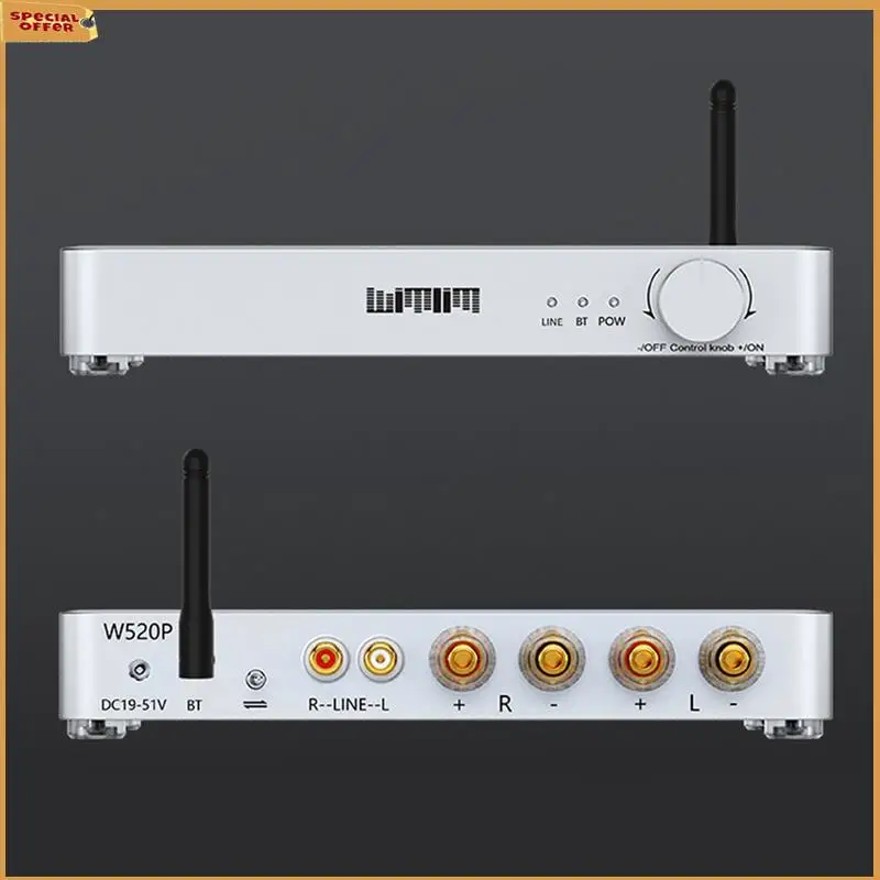 

A69Z Audio Amplifier Bluetooth 5.2 Strong Compatibility MA12070 Op Amp Chip US Plug Amplifier Accessories