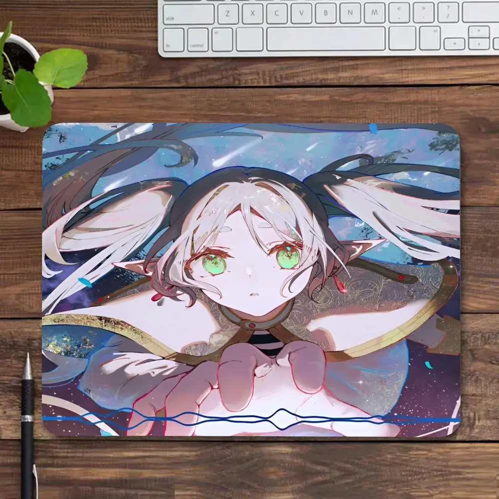 Anime F-Frieren Mouse Pad Ultrafine Surface Gaming Accessories Keyboard Pads Gamer Mouse Mat Rubber Desk Mat