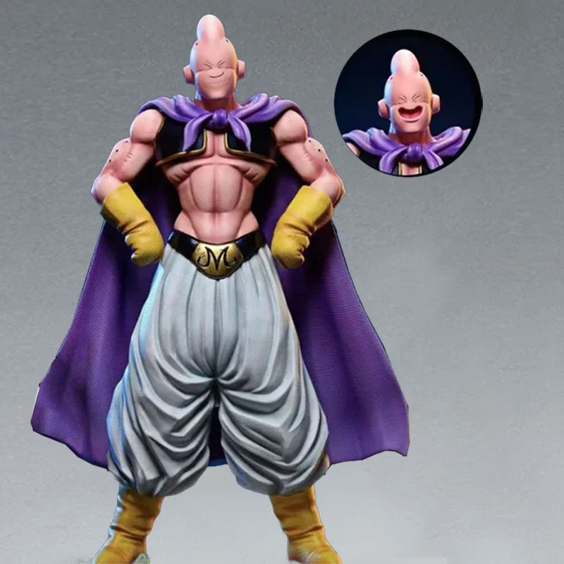 

27cm Shadow Majin Buu Figure GK Statue Dragon Ball Figurine Super Buu Action Figure Standing Model PVC Collection Desktop Toys