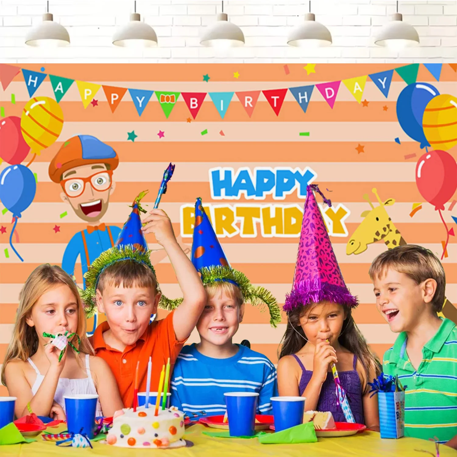 Decoração de Festa de Aniversá - Kids Education Banner avaliação e preço