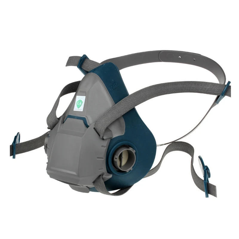 6502 Gas Half Mask Series Of Filtered Dustproof Gas Mask Supporting The Use Of Paint Mine Ventilation Pipe Fumes