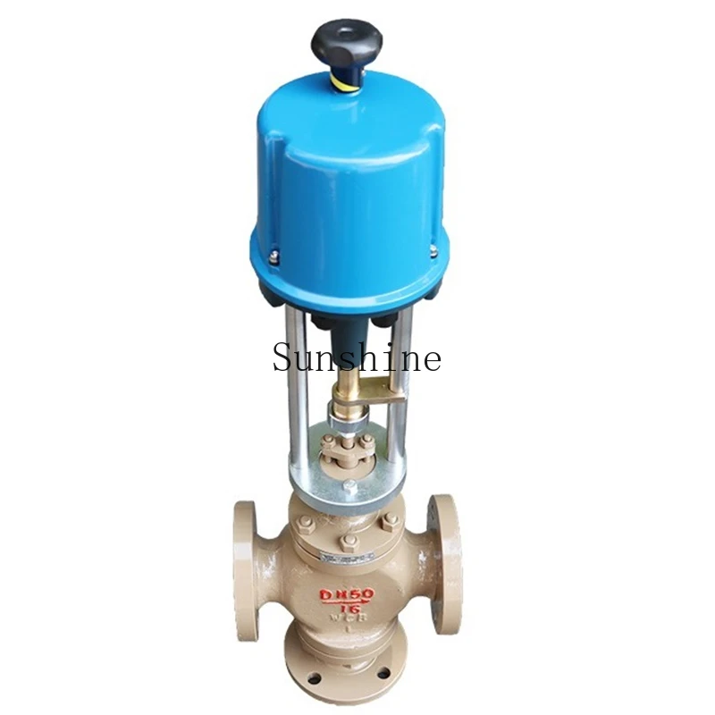 

ZDLQ-16C electric three-way regulating valve steam high temperature ZDLX reversing valve DN80 100