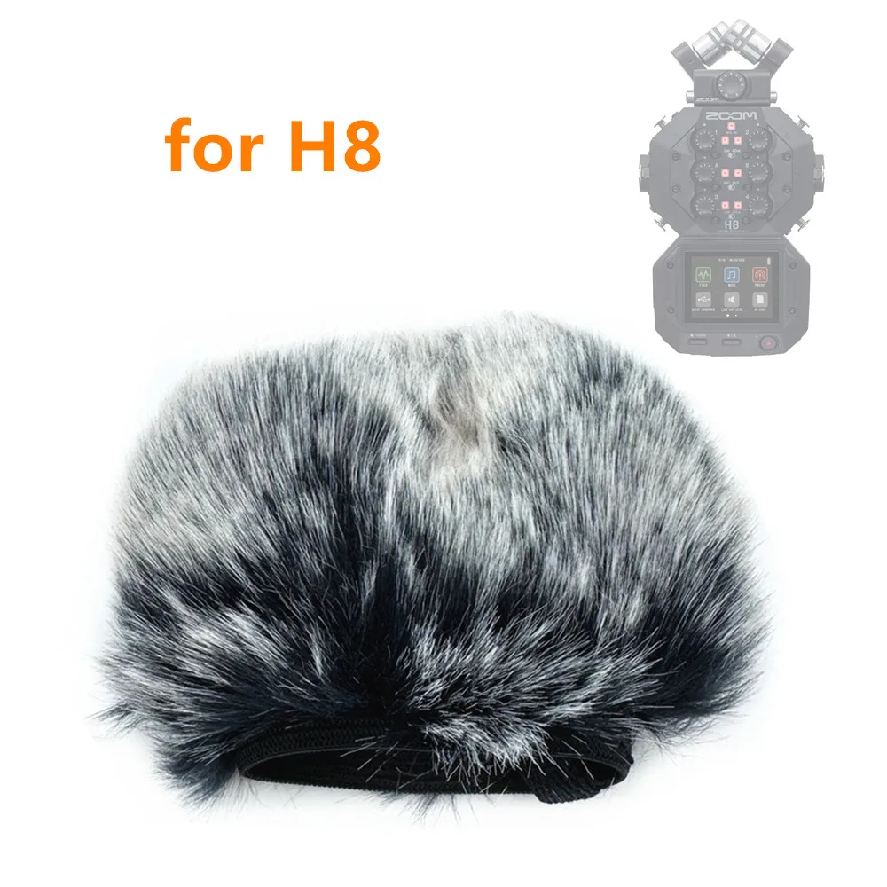 H8 Microphone Windscreen Outdoor Cover Windshield Muff Wind Shield Deadcat for ZOOM Zoom H8 Handy Recorder