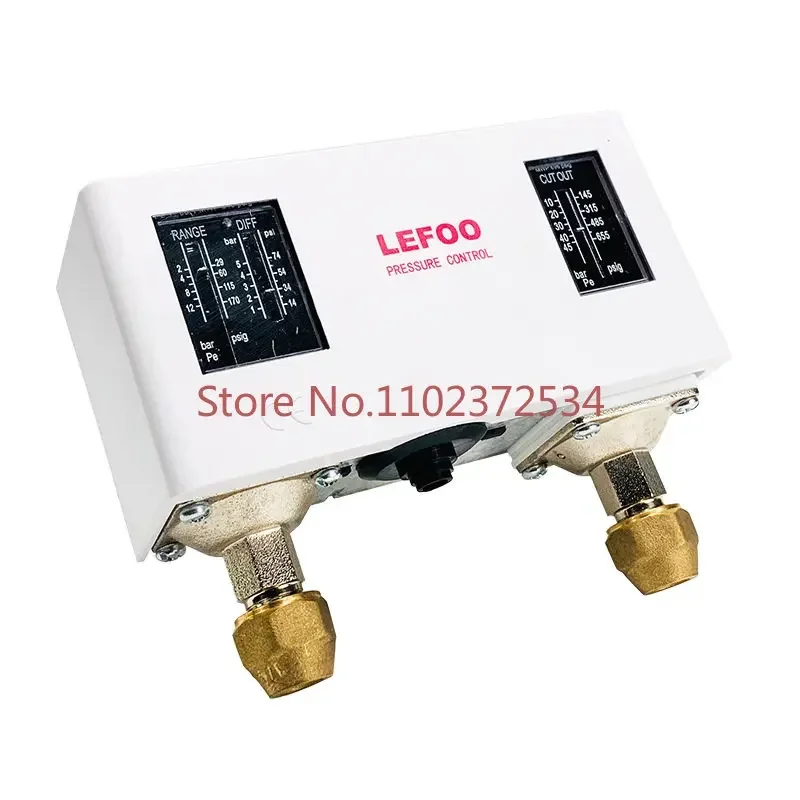 LF58 refrigeration system dual pressure switch high and low pressure protection refrigeration unit precision pressure controller