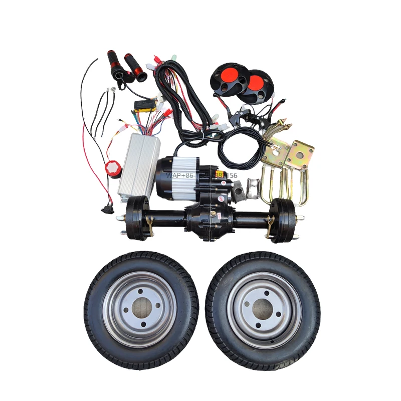 

Electric Vehicle Low-speed Rear Axle High-speed Ratio 500W 650W 800W Electric Trolley Rear Axle