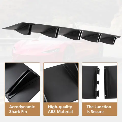 8 best sales rear bumper diffuser universal - №1