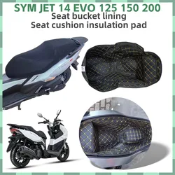 For SYM JET 14 EVO 125 150 200 Seat Cover Cushion Cover Motorcycle Breathable Cushion Insulation Seat Cushion Seat Bucket Liner
