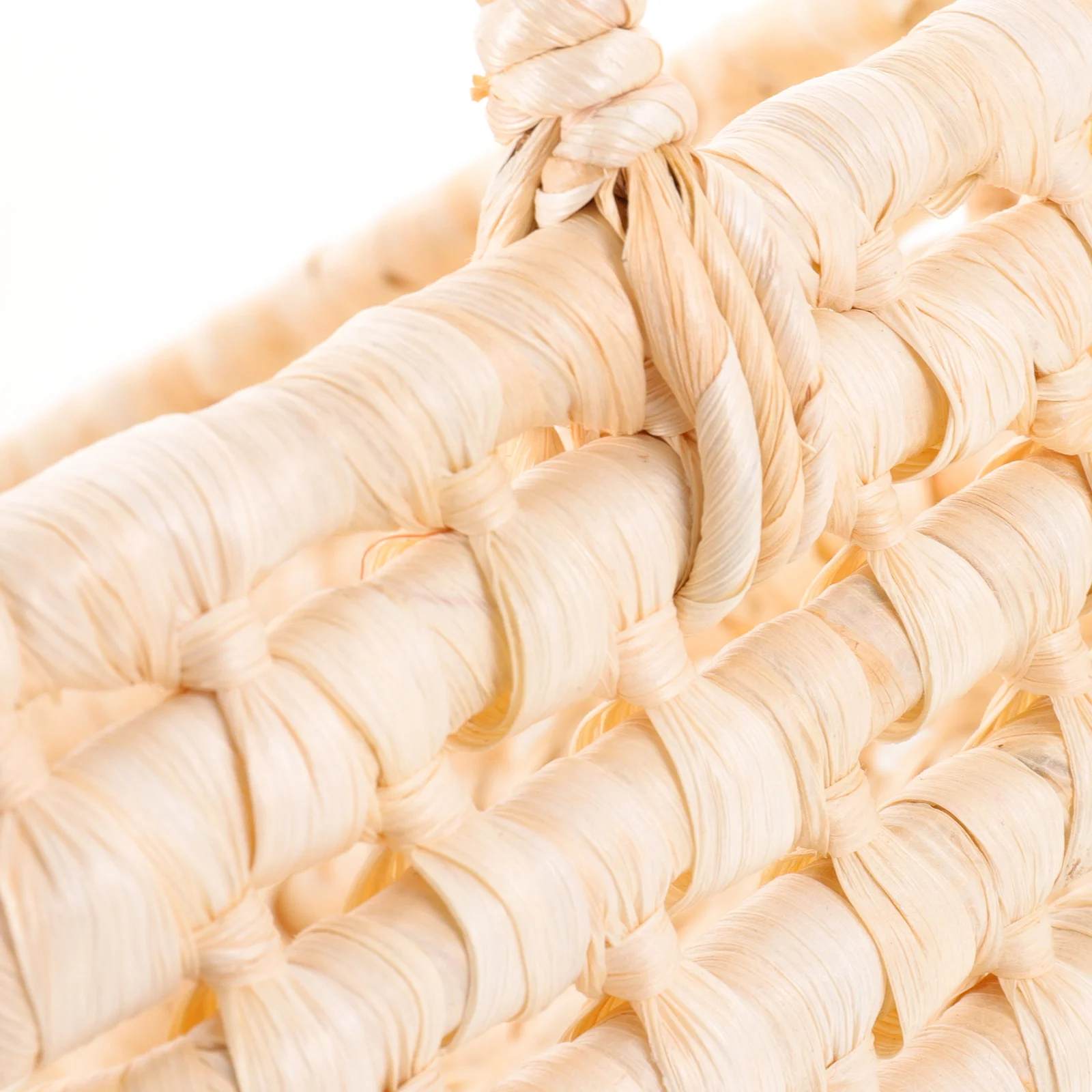 

Small Woven Storage Basket For Home Organization Fruit Snack Makeup Organizer Bin Soft Shelf Table Decor Basket