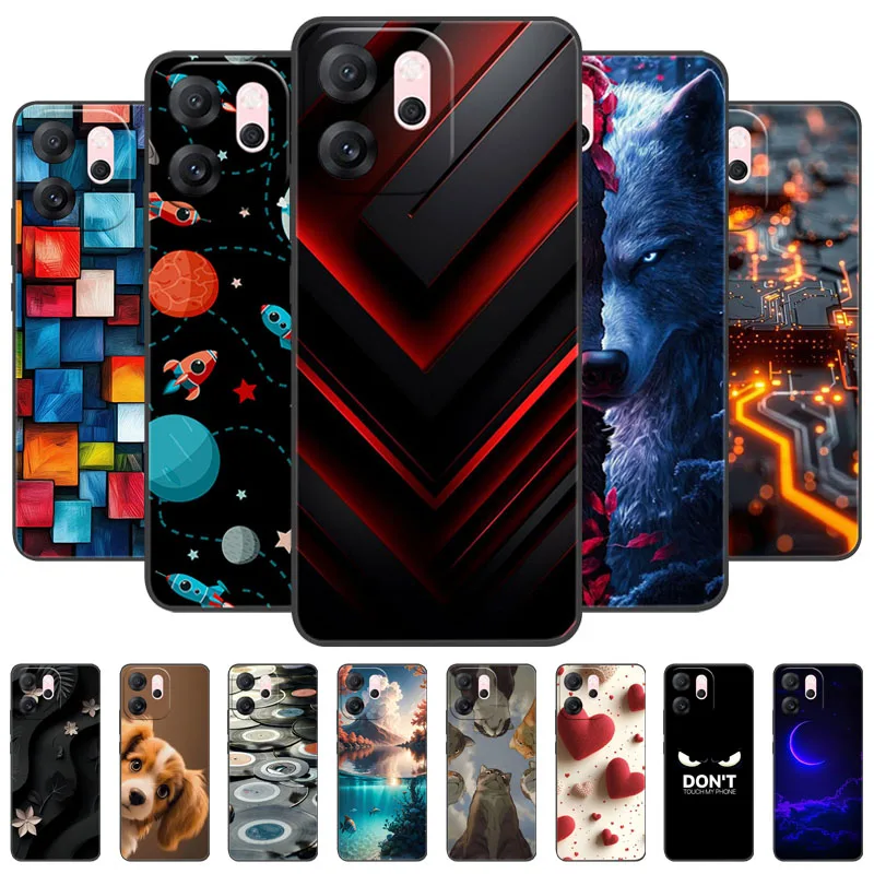 Silicone Case For Oppo Reno 14 FS F 14Pro Shockproof TPU Soft Cover Reno14FS Reno14F Reno14 Pro Full Camera Protection Funda