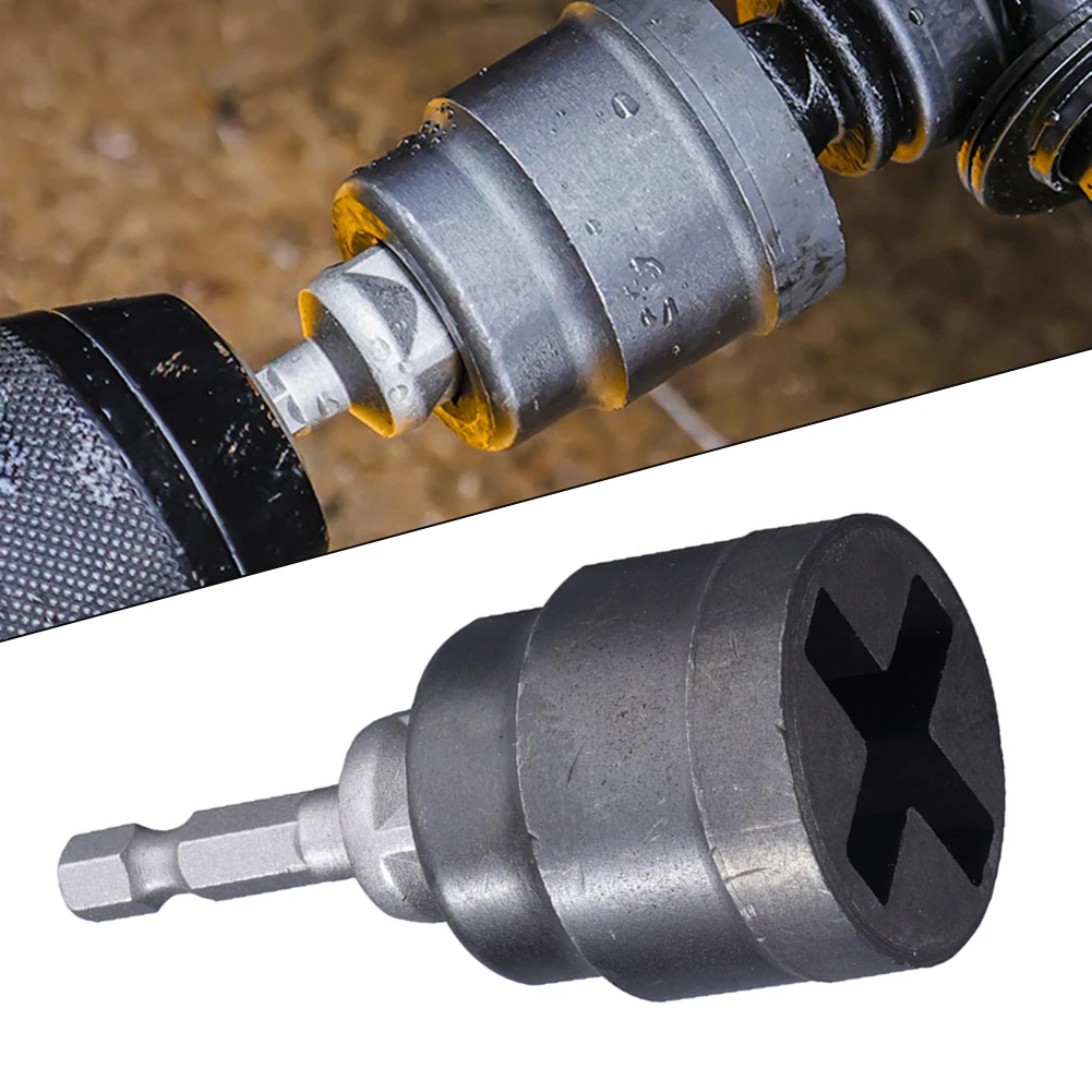 1pc Electric Wrench Jack Socket For Household Car Thickened Quick Disassembly Effortless Socket Replacement Accessories