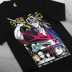 Tengen Uzui Shirt Sound Hashira Suma Makio Hinatsuru Demon Slayer Anime T-Shirt Cotton S-5XL Sizes