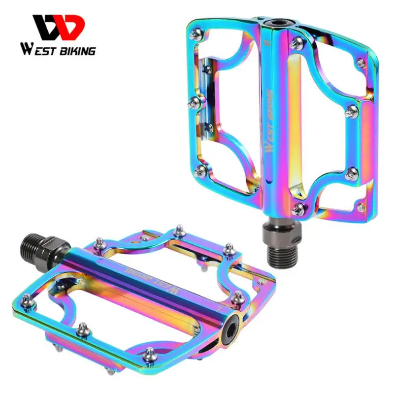 Cnc Colorful Anti-slip High-quality Innovative Easy To Install Top-rated Precision-machined Pedals Outdoor Sports West Biking