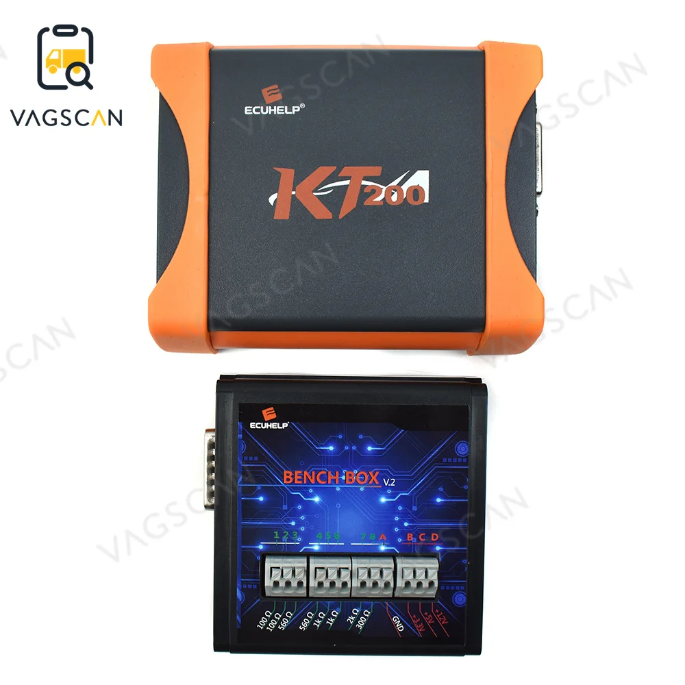 KT200 ECU Programmer for ECU Maintenance DTC Code Removal/OBD2 OBD/BOOT/BDM/JTAG Read and Write/MultIple Protocols