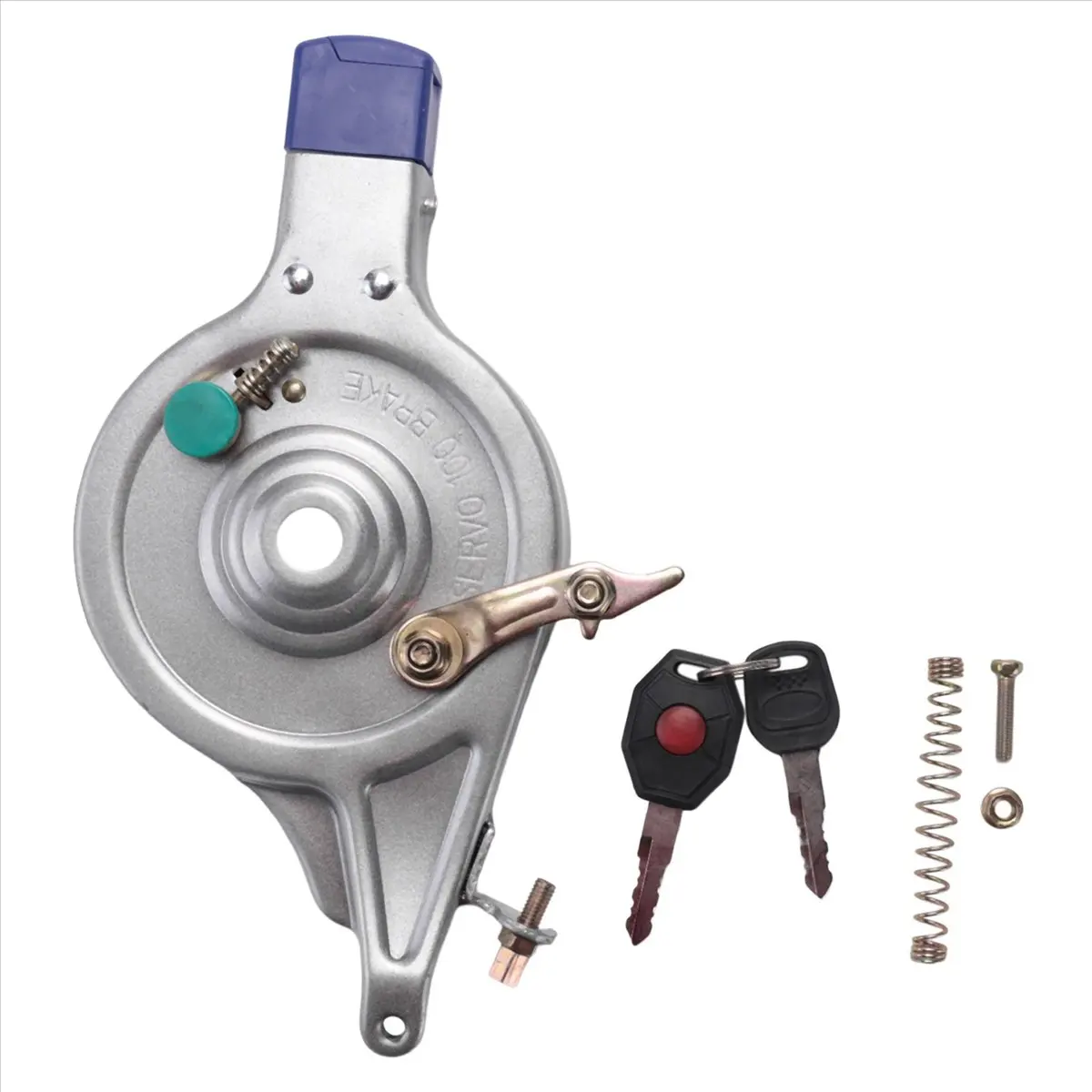 【STOCK】100 Type Electric Bike Rear Drum Brake E Bike Rear Wheel Rise Brake with Lock E Bike Rise Brake